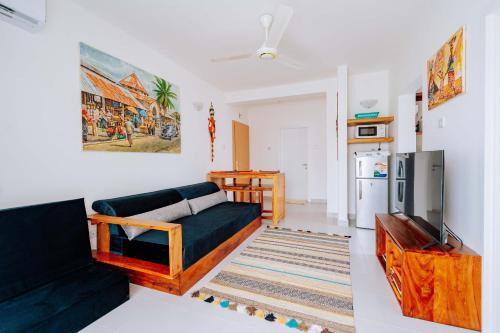 Tunguu Apartment | Jasiri Apartment, Beautiful ocean-view 2 bedroom home in Fumba Town