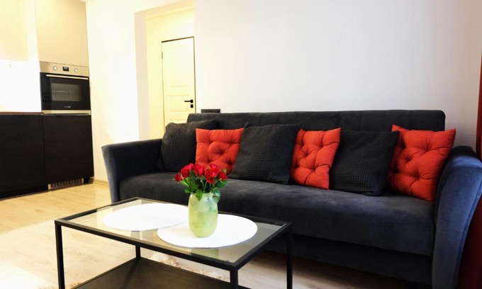 Kaunas Apartment | Cozy Koko Apartment: Pet & Child Friendly Retreat