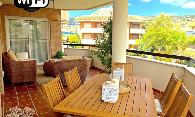 Javea Apartment | JAVEA 3-Bedroom Apartment with Pool & Ocean View