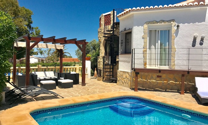 Balcon del Mar Villa | Discover Javea: Oceanfront Villa with Private Pool & Spa