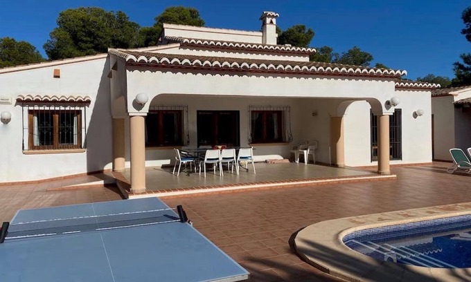Media Luna Villa | ***JAVEA VILLA*** 4 Bedrooms | Private Pool | Free A/C | Free WIFI | BBQ