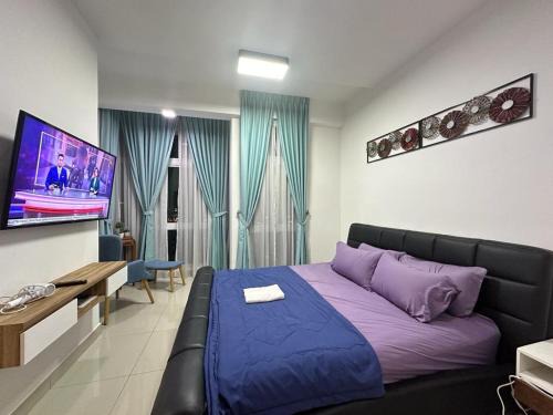 Taman Abad Apartment | Comfortable JB Twin Galaxy Residence with City Views