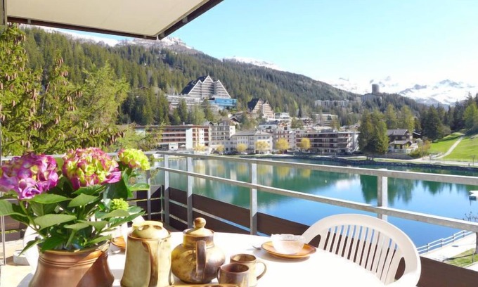 Montana Apartment | Jeanne d'Arc by Interhome: Relaxing Lake View Getaway