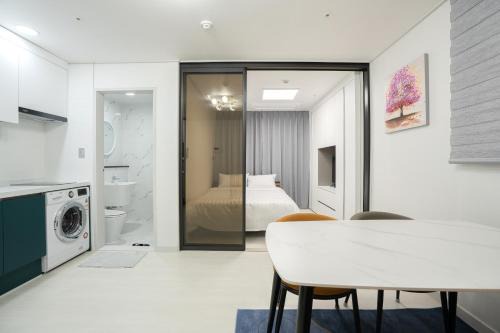 Downtown Apartment | Explore Jeju Seomun Residence Hotel: Rated 9/10 & Family-Friendly