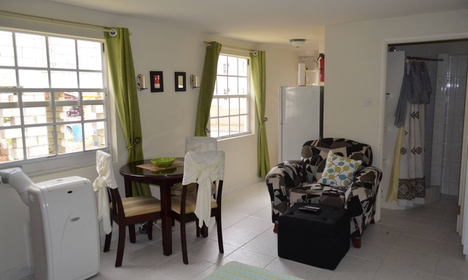 Oistins Apartment | Oceanfront Jerson Apartments: Cozy Studio with Breakfast