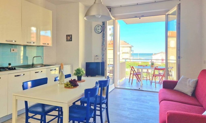 Civitanova Marche Apartment | Relax at Jewel by the Sea: Pet-Friendly Terrace Retreat