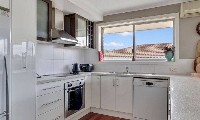 Pambula Beach House | Beachfront Getaway: Jimmy's Place with Ocean Views