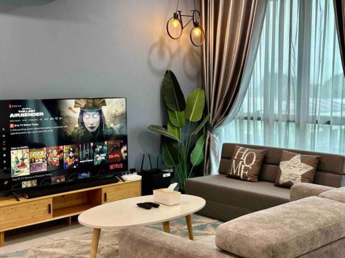 Kuching Apartment | Discover Jk DeLOFTS: Spacious Retreat with Pool & Pet Access