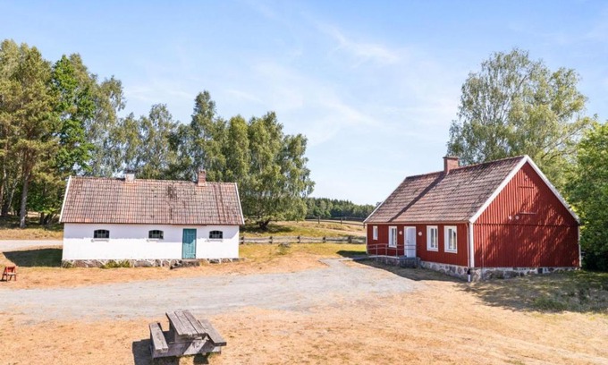 Sjobo House | Explore Jocksborg: Cozy Cottage in Scenic Woods