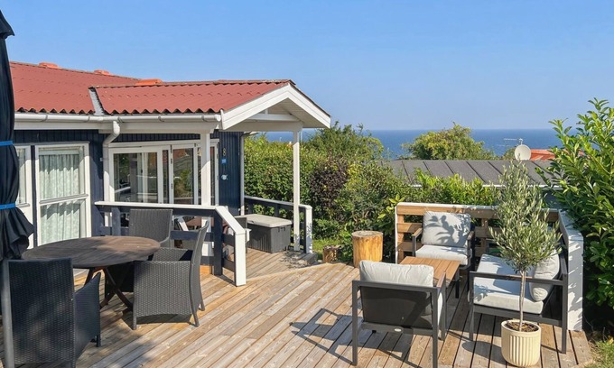 Gudhjem House | Experience Oceanfront Bliss at Jolanda, Just 800m from Sea