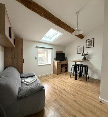 Champagne-au-Mont-d'Or Apartment | Explore Joli Studio: Pet-Friendly Getaway in Champagne