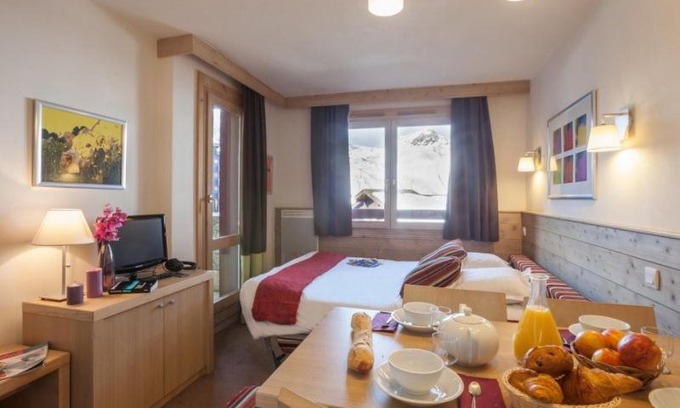 Belle Plagne Apartment | Top-Rated Joli Studio Cabine for 4 in Belle Plagne