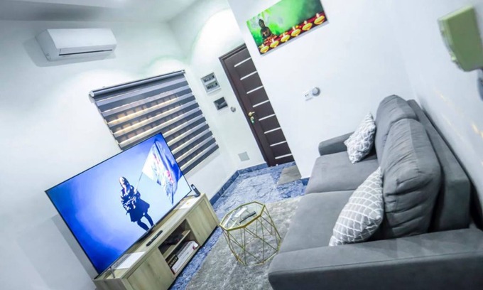Agblangandan Apartment | Bright Studio with Balcony - Perfect for Family Stays