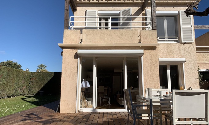Plaine de la Brague House | Charming Home in Beautiful Residence with Pool & Tennis
