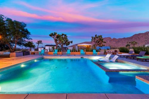 Joshua Tree House | Experience the Joshua Tree Pool/Spa Villa with Ocean View