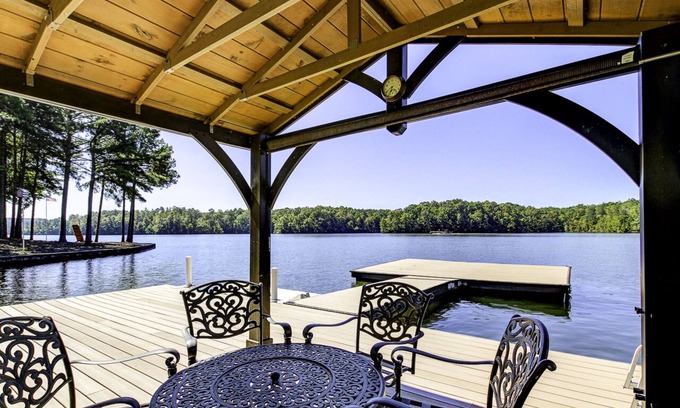 Wedowee Cabin | Serene Journeys End: Lakefront Retreat with Breathtaking Views