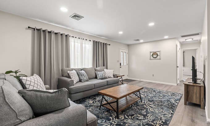 Lawnton House | Delightful 5-Bedroom Home with Private Backyard Oasis