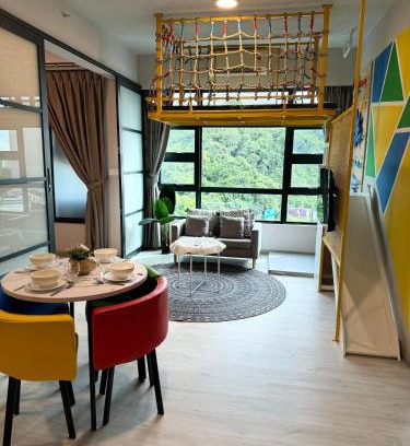 Downtown Kota Kinabalu Apartment | Exceptional City View Loft Near Suria Mall with Pool