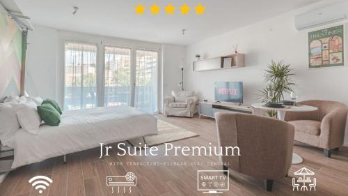 Citta Nuova-Barriera Nuova-San Vito-Citta Vecchia Apartment | Premium Jr Suite with Terrace, Wi-Fi & Easy Parking