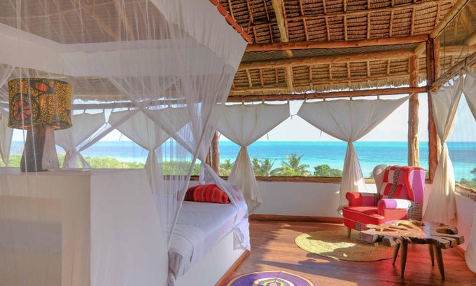 Michamvi Resort | Jua Retreat: Oceanfront Paradise with Pool & Private Beach