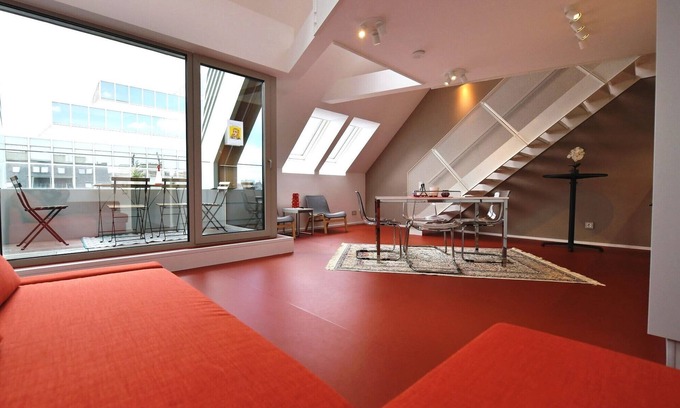 Roßau Apartment | Family-Friendly Duplex Apartment Steps from City Center