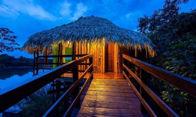 Autazes Cabin | Discover Juma Amazon Lodge: Pool, Spa & Family-Friendly Stay