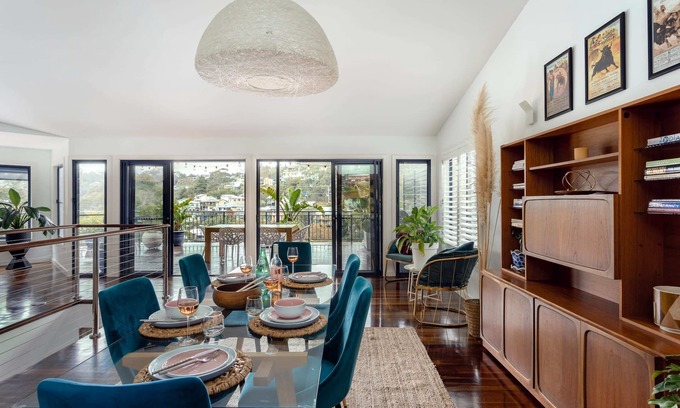Terrigal House | Cozy Jungle Cubby with Ocean View & Family-Friendly Amenities