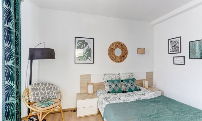 Montlucon Apartment | Jungle d'orient - Proche centre ville Montluçon