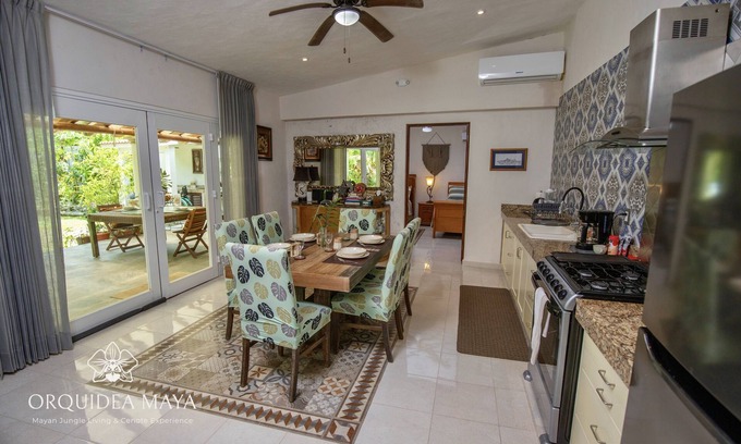Costa Maya House | Explore Jungle House: Pool, Ocean View & Near Mayan Ruins