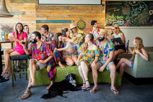 Jaffa Hostel | Vibrant Jungle Jaffa Hostel with Dining & Kitchen Access