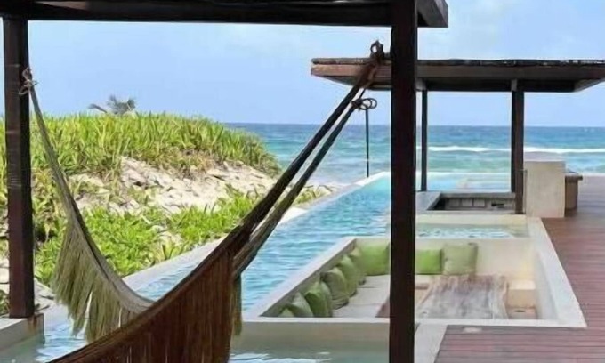 Ek Balam Village Apartment | Serene Jungle Oasis with Pools & Private Beach Access