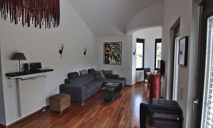 Sasbach am Kaiserstuhl House | Junior Suite Girardi with Mountain View & Pool Amenities