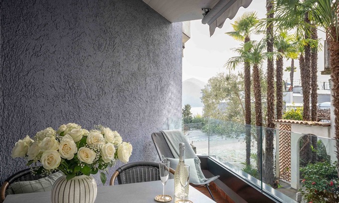 Ascona Apartment | Inviting Junior Suite Classic: Pet-Friendly & Lake Views