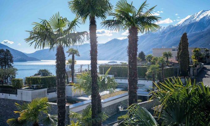 Ascona Apartment | Impressive Junior Suite Classic with Lake View & Spa Access