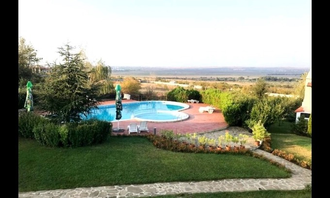Kosharitsa Villa | Convenient Hillside Retreat Near Sunny Beach with Pool