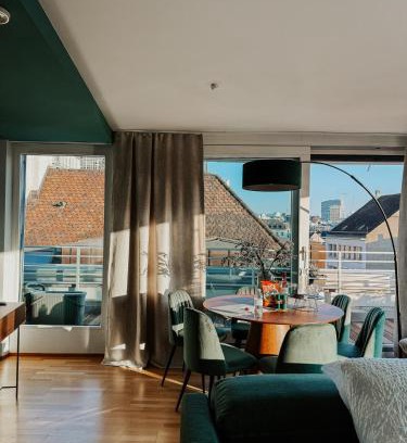 Basel City Centre Apartment | Just Sunny - Rooftop mitten in der Stadt