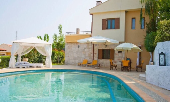 Siviri House | Relaxing K-Bozis Private Pool Villa with Breakfast in Siviri