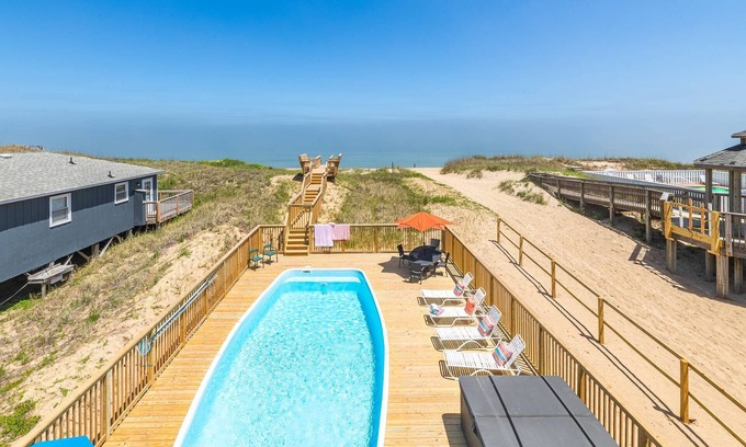 Kill Devil Hills House | Discover The Sweet Spot: Oceanfront, Pet-Friendly Retreat