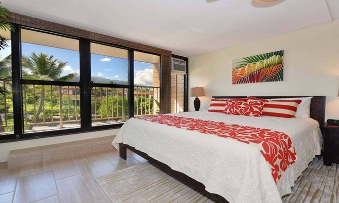Honokowai Condo | KA 401 Studio with Mountain Views & Pool Access
