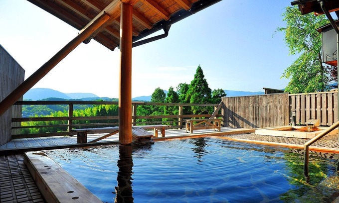 Yamaga House | Explore Kafutei: Guest Rated 9.6 with Hot Tub & Dining
