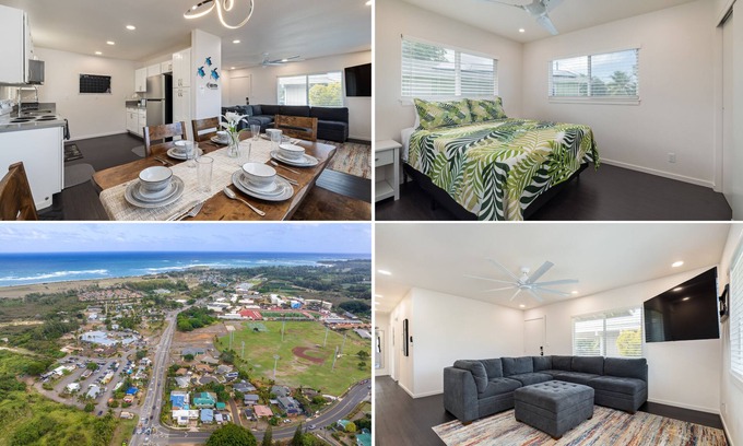 Kahuku House | Ideal Kahuku 3BR Ohana with Oceanfront Views & Amenities