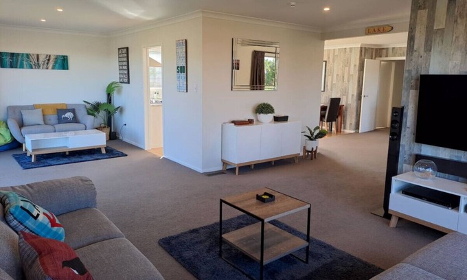 Taupo House | Family-Friendly Kaihua Cottage with WiFi and Pet Perks