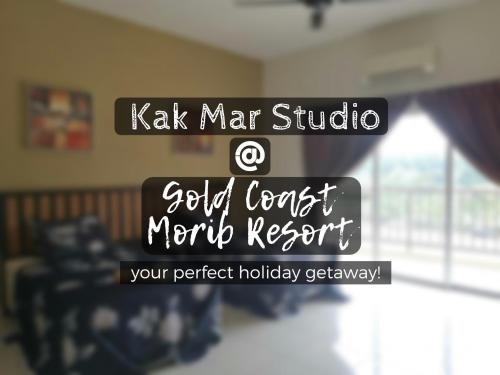 Endah Apartment | Cozy Kak Mar Studio @ Gold Coast Morib Resort with Ocean Views