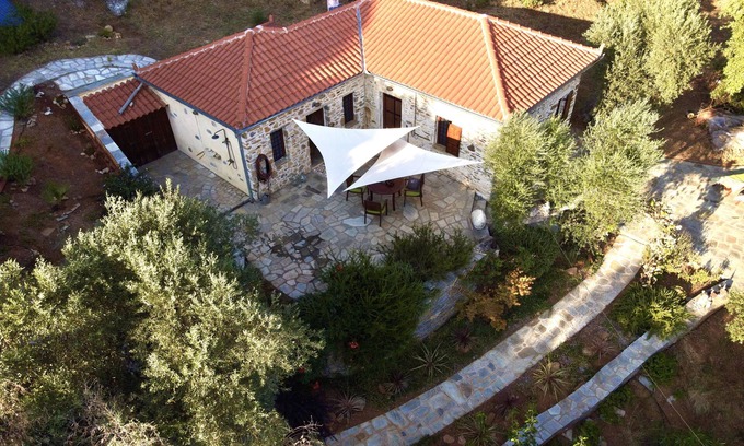 Kali Vrysi House | Experience Kalivi Elena: A Restored Stone Retreat in Pelion