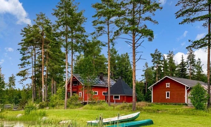 Kiuruvesi House | Discover Kallioniemi by Interhome: Relax with Lake Views