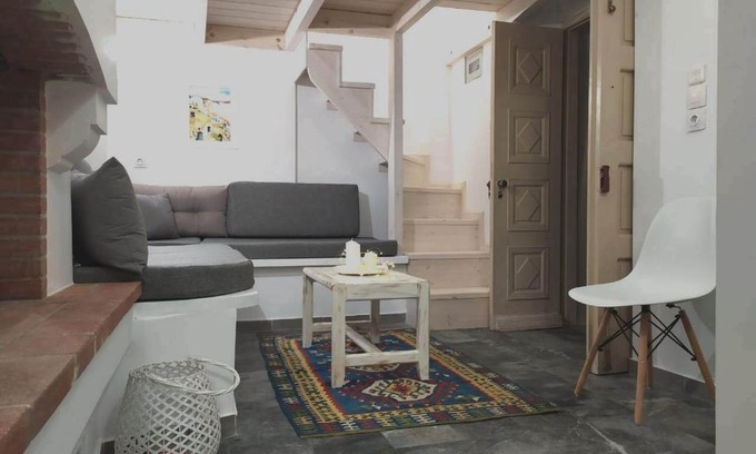Pothia Apartment | Cozy Kalymnos Studio for Two with Oceanfront Views