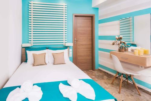 Kalyves House | Family-Friendly Kalyves Maisonette Bougainvillea - 4 Stars