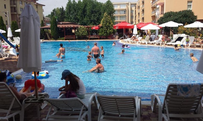 Sunny Beach Apartment | Guest Rated 10/10: Kamelia Garden Apartment with Pool