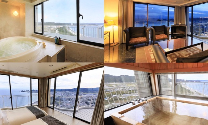 Kominato Onsen Hotel | Experience Comfort at Kamogawa Grand Tower with Pool & Eatery