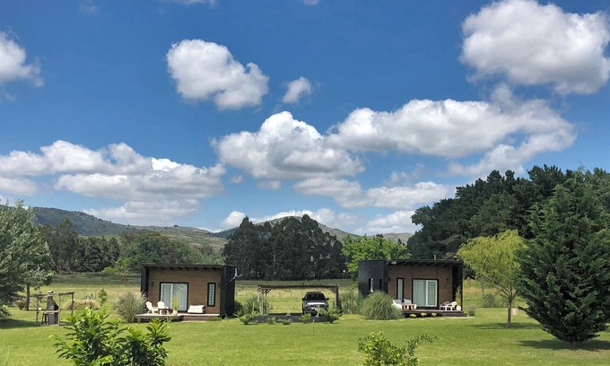 Tandil Cabin | Relax at Kan Yu Country Loft with Pool and Ocean Views